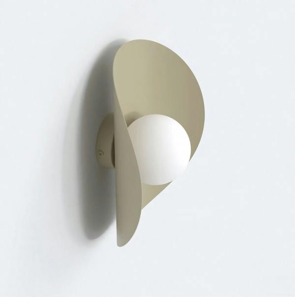 Emibig FIERO Wall lamp 1 x G9 Mocha with White Shade