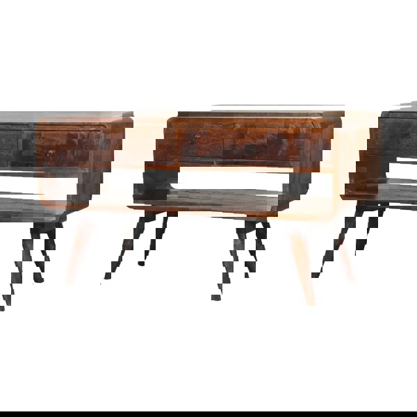 Artisan Furniture Reverse Curved Chestnut Media Unit