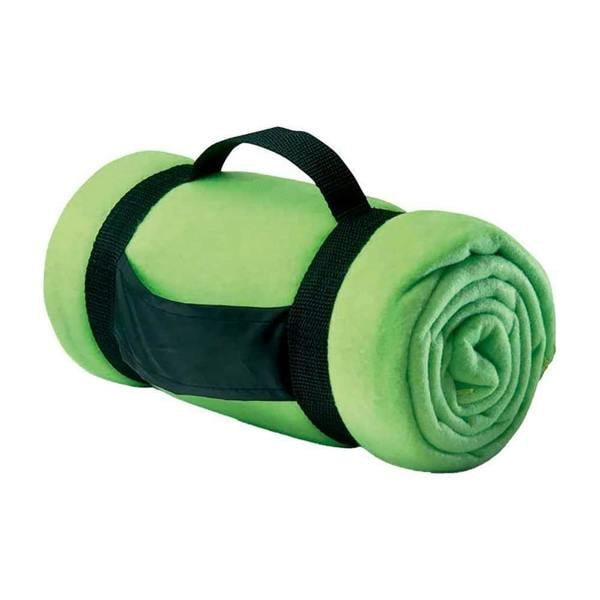 SOLS Stavenger Fleece Plaid Blanket - Apple Green