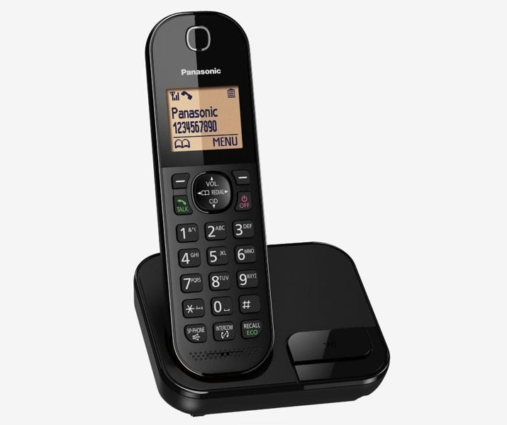 Panasonic KX-TGC413EB Digital Cordless Phone With Triple Handsets