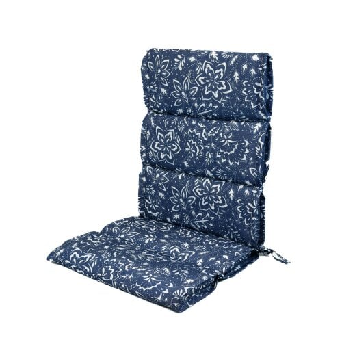 Gardenwize Pair of Outdoor Seat Cushion – Hampton Full Length Chair Pad