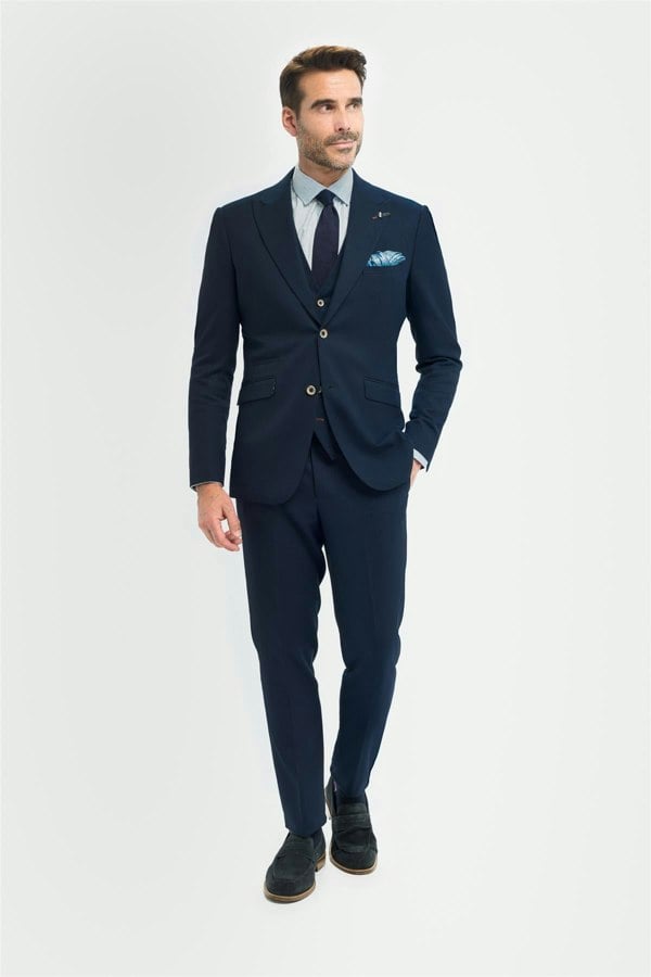 House of Cavani Tropez Navy Blazer