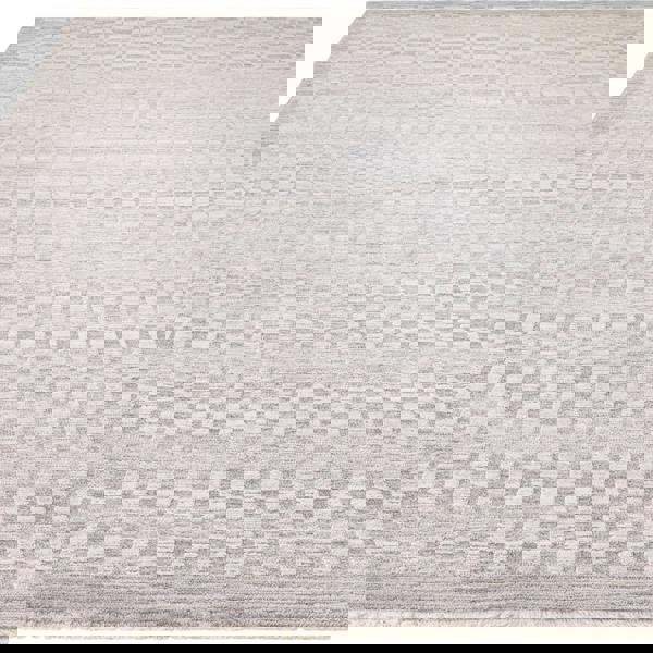 Asiatic Laurent LA02 Checkered Grey Rug