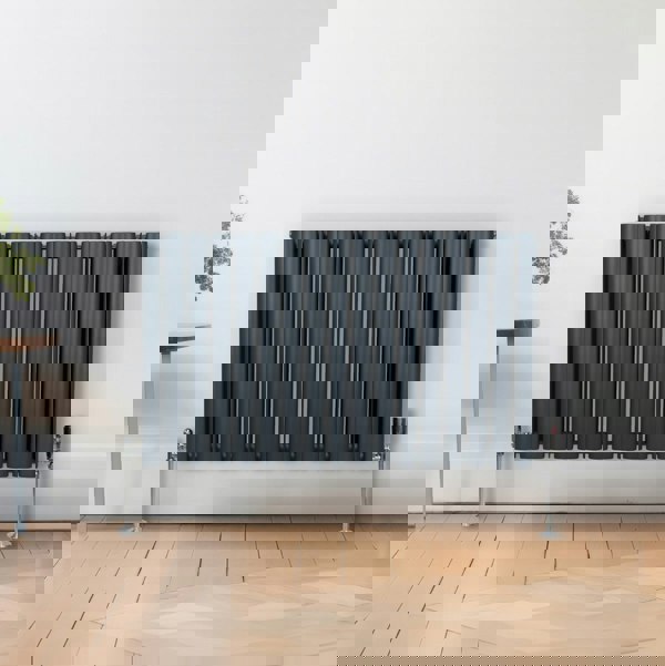 Monstershop Oval Column Radiator – 600mm x 1020mm – Anthracite Grey