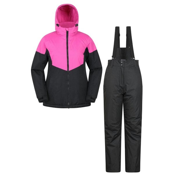 Mountain Warehouse Womens Ski Jacket & Trousers Set - Black