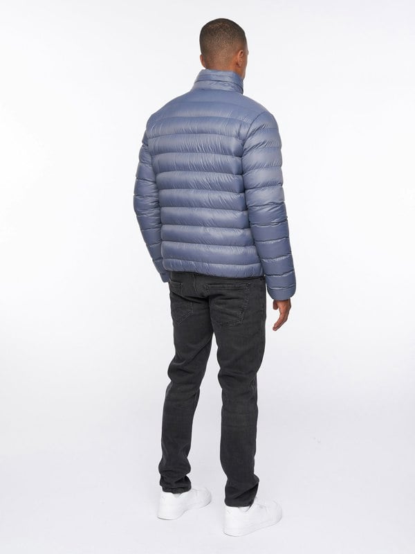 Duck and Cover Sheemy Padded Jacket Denim Blue