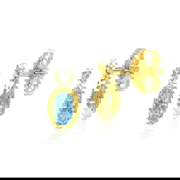 classic-oval-topaz-diamond-heart-stud-earrings-in-9ct-yellow-gold-135e1911029 Side