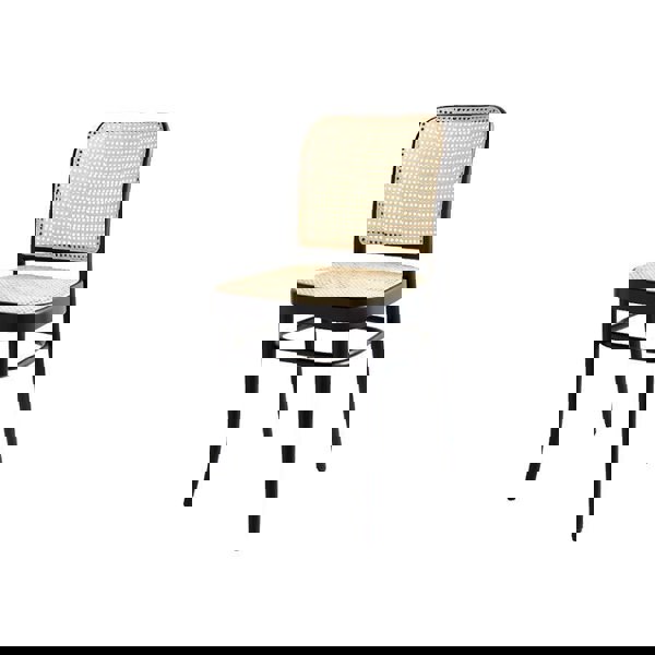 Vanesa Rattan Dining Chair, Oak-Weilai Concept-Weilai Concept