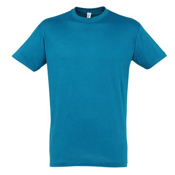 SOLS Mens Regent Short Sleeve T-Shirt - Blue Atoll