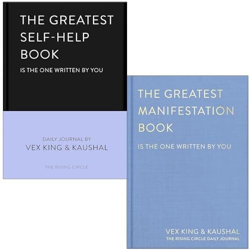 The Greatest Self-Help Book and The Greatest Manifestation Book By Vex King, Kaushal