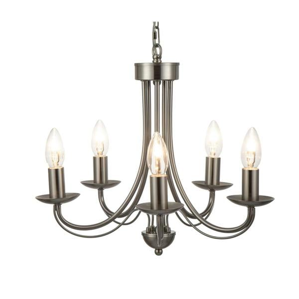 COSYLYTE Elmore 5 Light Traditional Metal Pendant Light