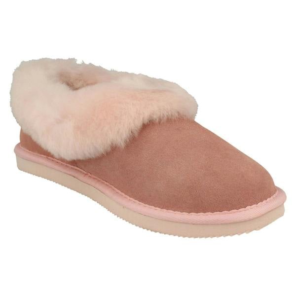 Padders Ladies Padders Fur Trim Slippers Cuddle