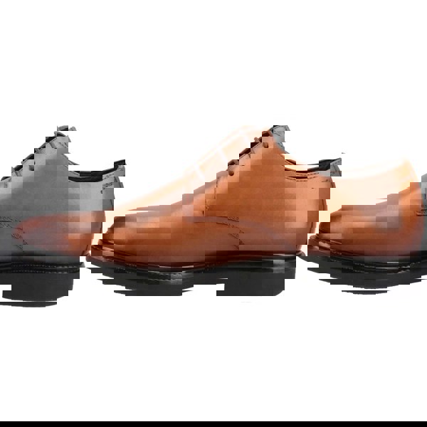 Hush Puppies Kye Leather Men's Tan Lace-Up Shoes