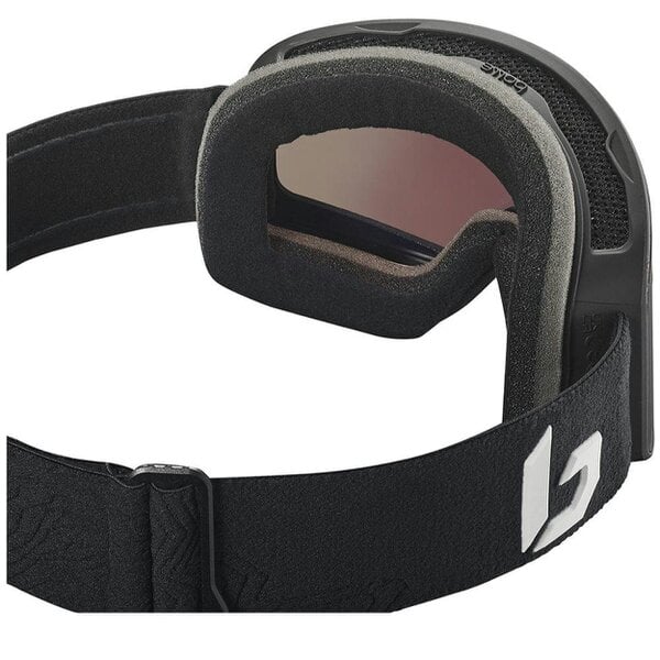 Bolle NEVADA - Matte Black with Volt Pink Lens