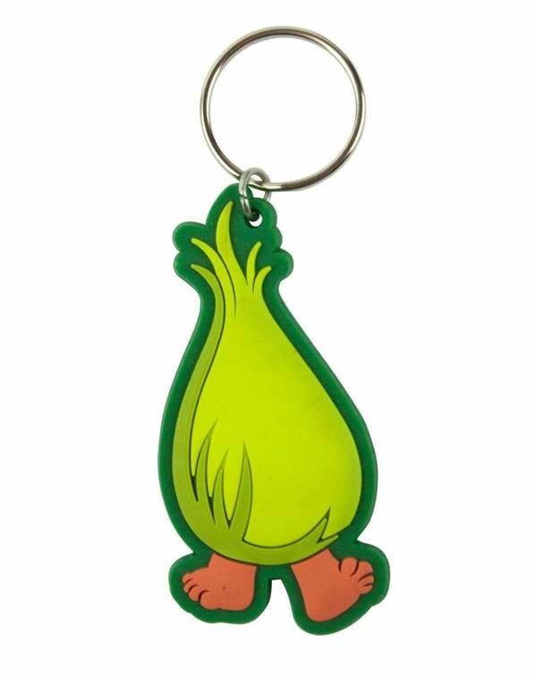 Disney Unisex Green Trolls Fuzzbert Keyring (One Size)