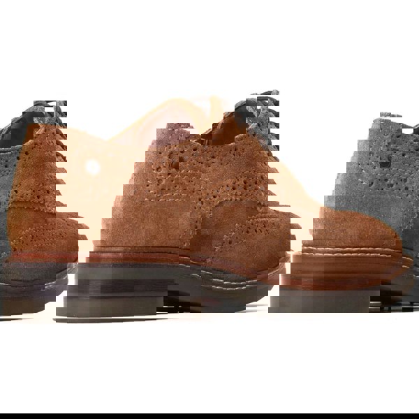 Base London Hatfield Leather Men's Ginger Brogues Shoes
