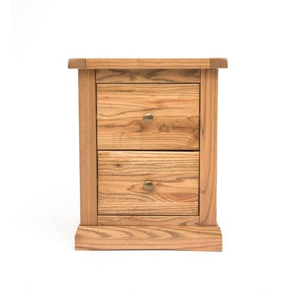 Salerno 2 Drawer Bedside Table