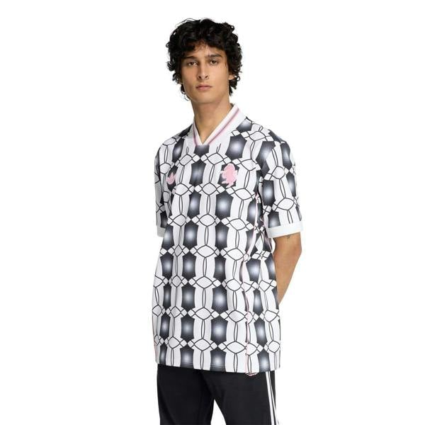 Adidas Mens 25/26 Juventus FC Football Jersey - White/Black - 
