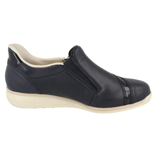 Rieker Ladies Rieker Extra Wide RiekerTex Casual Shoes 47264