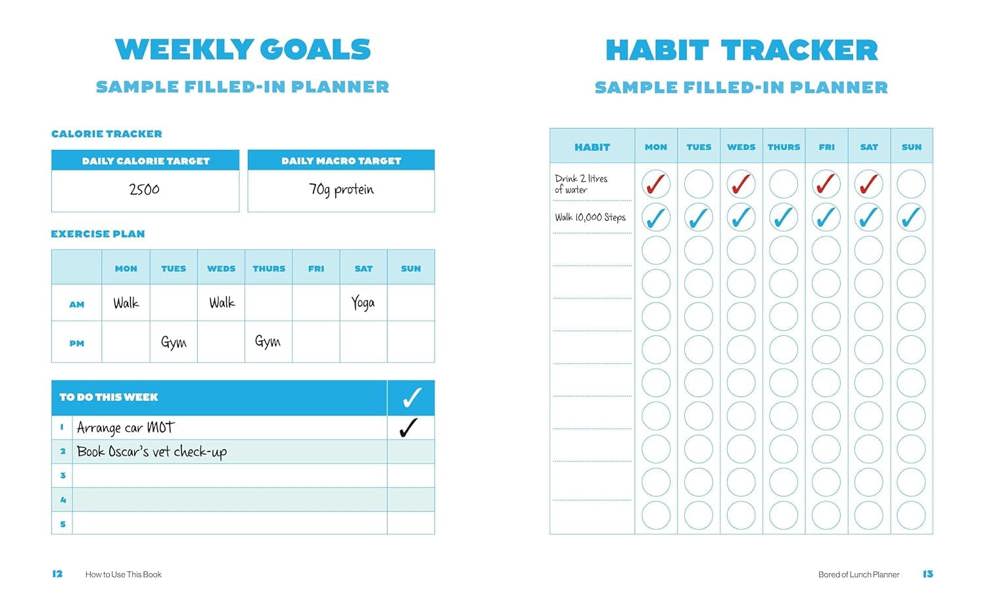 Bored of Lunch: Meal Planner: Plan your meals. Stay on budget. Track your calories. From the bestselling phenomenon