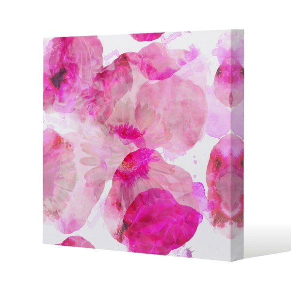 Benjamin Tate Design Andrew lee Bo Ho in Pink (Canvas Print)