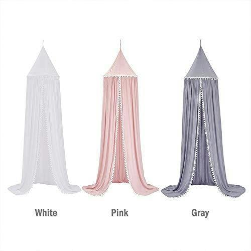 HYGRAD BUILT TO SURVIVE Children's Bed Canopy, Round Dome Princeess Bed Canopy Decoration, Mosquito Net Protection Canopy Play Tent