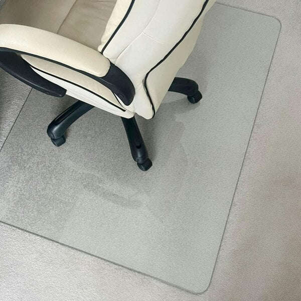 Marvelux Tempered Glass Chair Mat for All Carpet Thicknesses & Hard Floors
