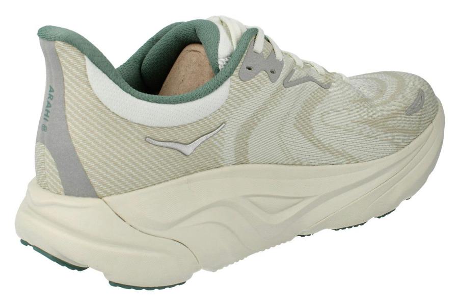 Hoka One Arahi 8 Mens Running Trainers 1168690 Shoes  TYS - Beige Grey TYS - Photo 2