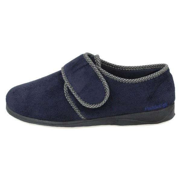 Padders Mens Padders Memory Foam Comfort Slippers Harry