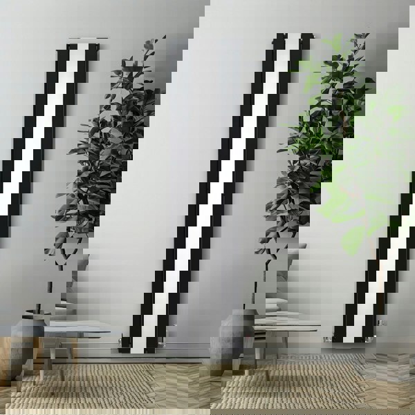 Monstershop Flat Mirror Radiator - 1800mm x 425mm - Black