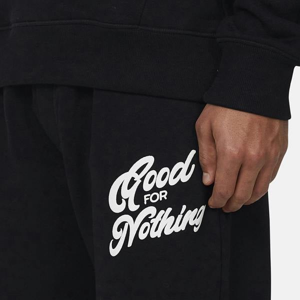Good For Nothing  Black Flared Joggers - Black Image 3