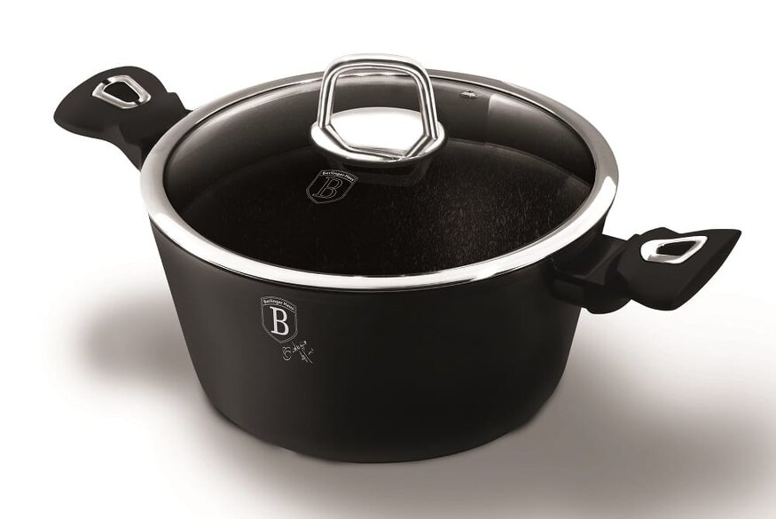 Berlinger Haus Casserole 20 cm Berlinger Haus BH/1851 Black Silver Collection
