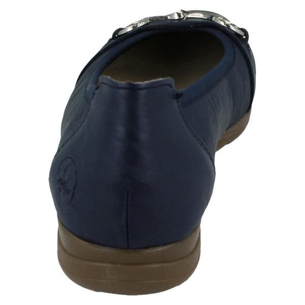 Rieker Ladies Rieker Slip On Ballet Pumps L9360