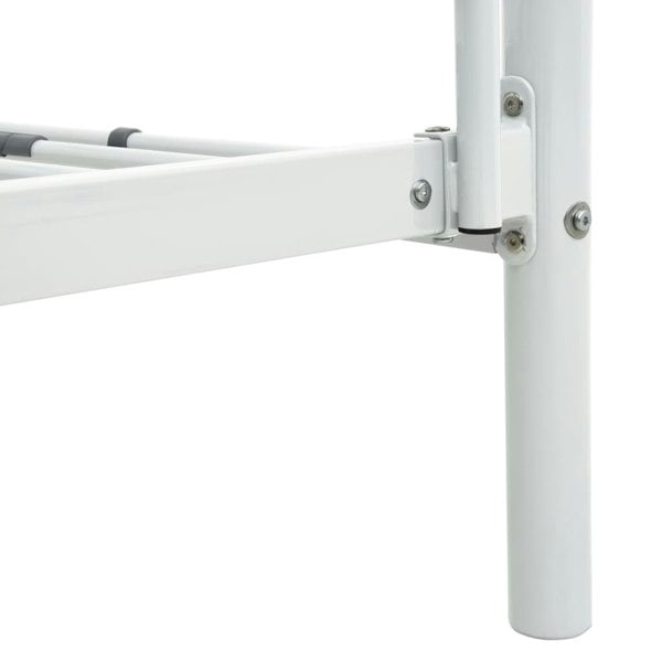 Berkfield Bunk Bed Frame White Metal 140x200 cm/90x200 cm