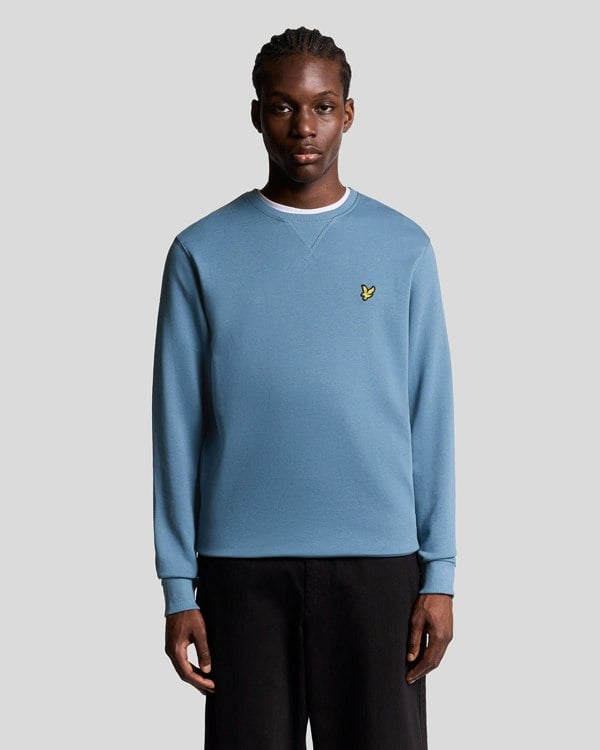 Lyle & Scott Mens Sweatshirt ML424VOG - X861 Ocean Sky