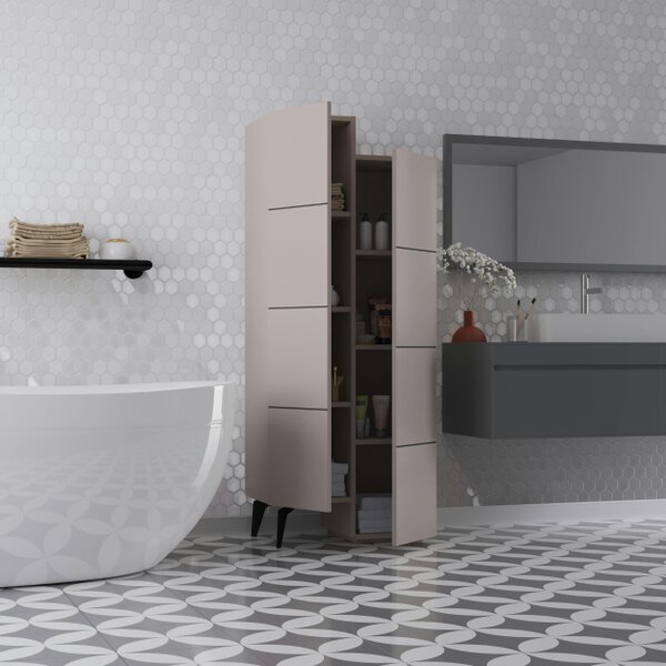 Decortie Stair Modern Storage Cabinet Multipurpose