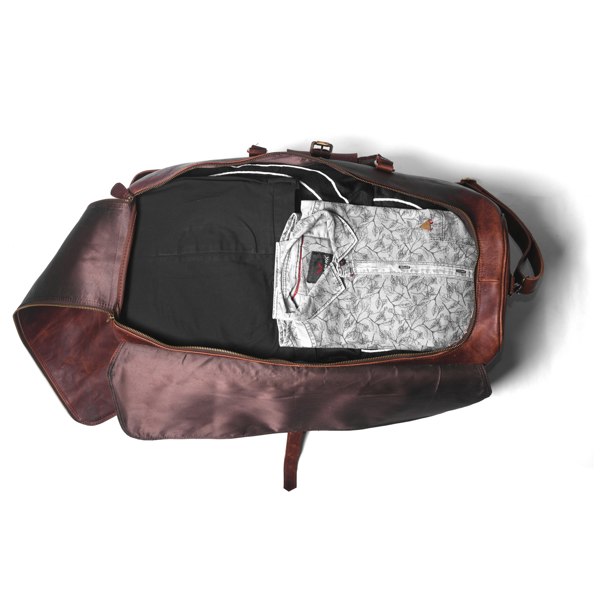 Dötch Club Zeppelin Leather Duffle