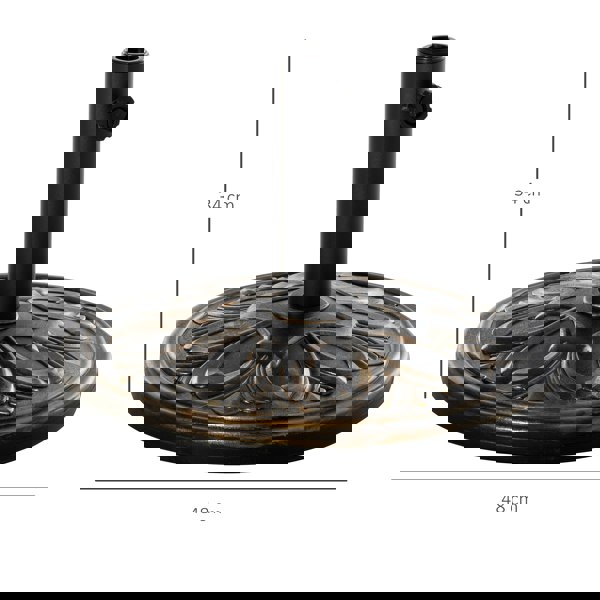 Center Pole Umbrella Base