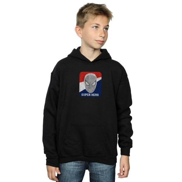 Marvel Boys Spider-Man Superhero Sports Hoodie - Black