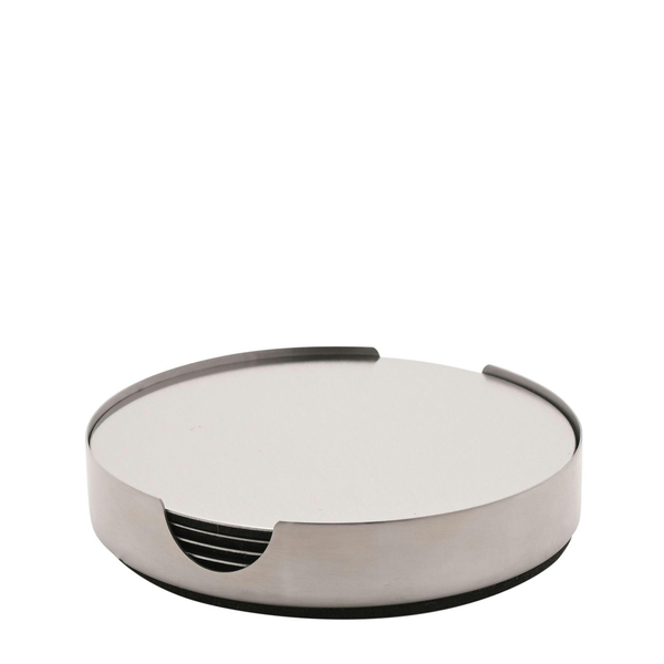 Harvey Makin 6 piece Coaster Set - Stainless Steel