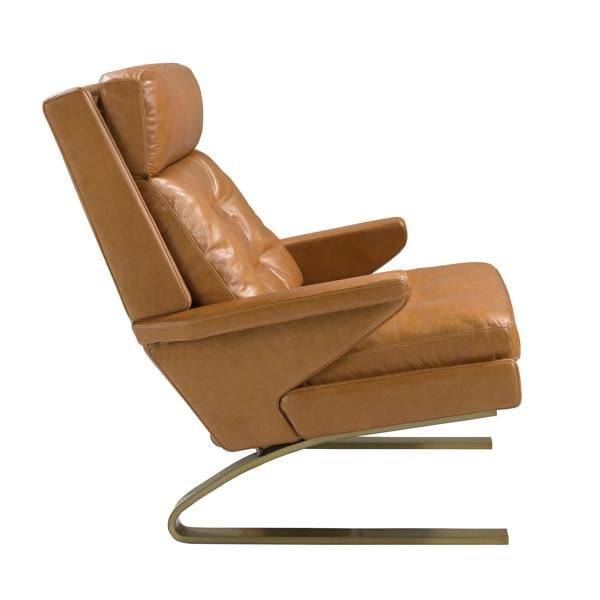 Angel Cerdá Camel Leather Armchair 5157