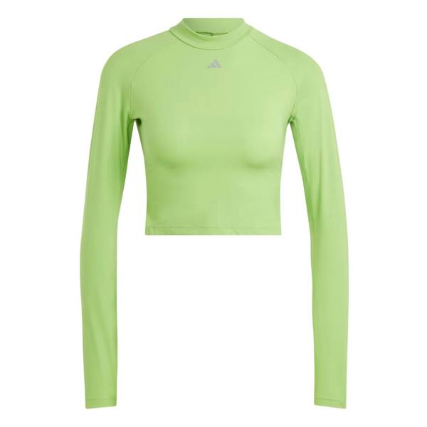 Adidas Womens/Ladies HIIT Fitted Technical Top - Green - 