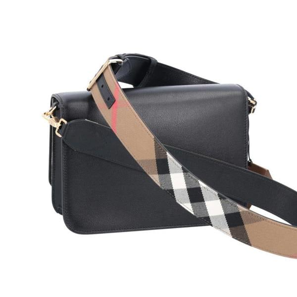 Burberry Mackford Black Crossbody Bag