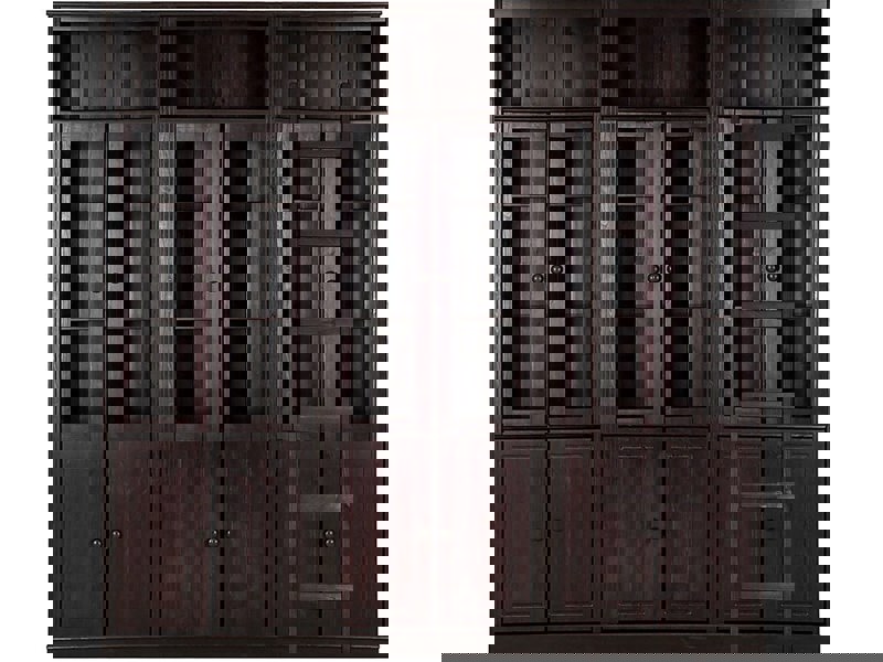 Dorel Home Anita Wall Unit C honey lacquer