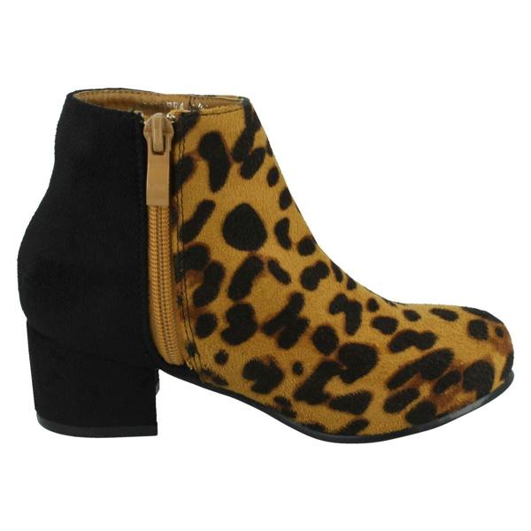Spot On Girls Spot On Heeled Ankle Boots