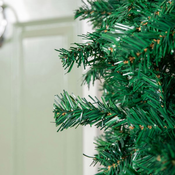 Samuel Alexander 8ft (2.55m) Samuel Alexander Double Door Plain Green Christmas Tree Arch with 2000 Tips