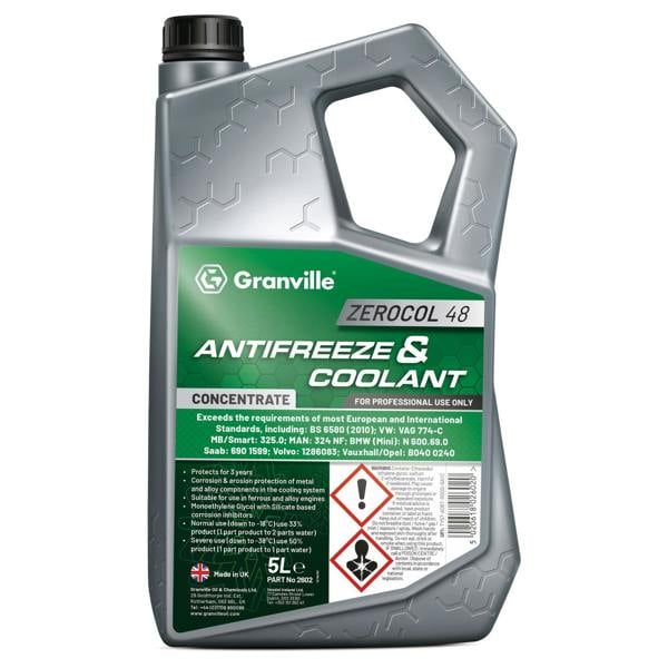 G48 Green Antifreeze 5L BMW, Mini, MAN, Mercedes, Saab, Vauxhall, VW, Volvo