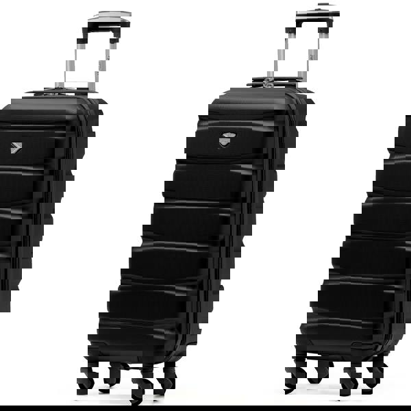 Flight Knight 55x35x20cm Cabin Carry Bag Hard Shell Suitcase 100+ Airline Approved