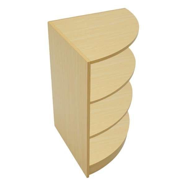 Monstershop Demeter LED Shop Counter Set K1200, B1200 & LM60 - Maple