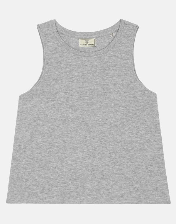 Women's Joni Tank Top – Heather Grey - British Boxers